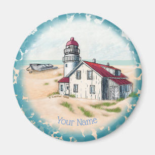 Noon Lighthouse magnet 