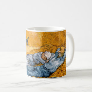 Noon, rest from work by Vincent Van Gogh Coffee Mug