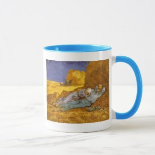 Noon, Rest From Work Van Gogh Fine Art Mug