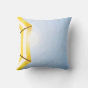 Noon Sun Throw Pillow