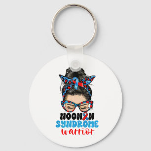 Noonan Syndrome Mom Support Noonan Syndrome Awaren Keychain
