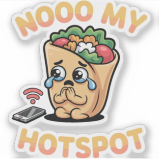 Nooo My Hotspot – Funny Italian Brainrot Meme Burr