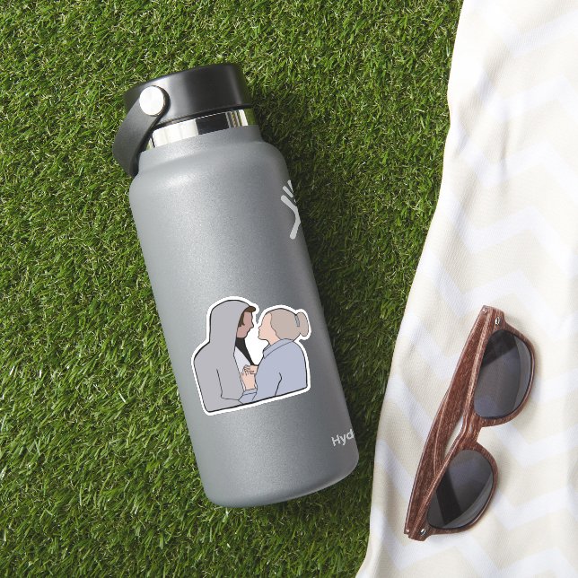 Noora et William Sticker Skam (HydroFlask Insitu)