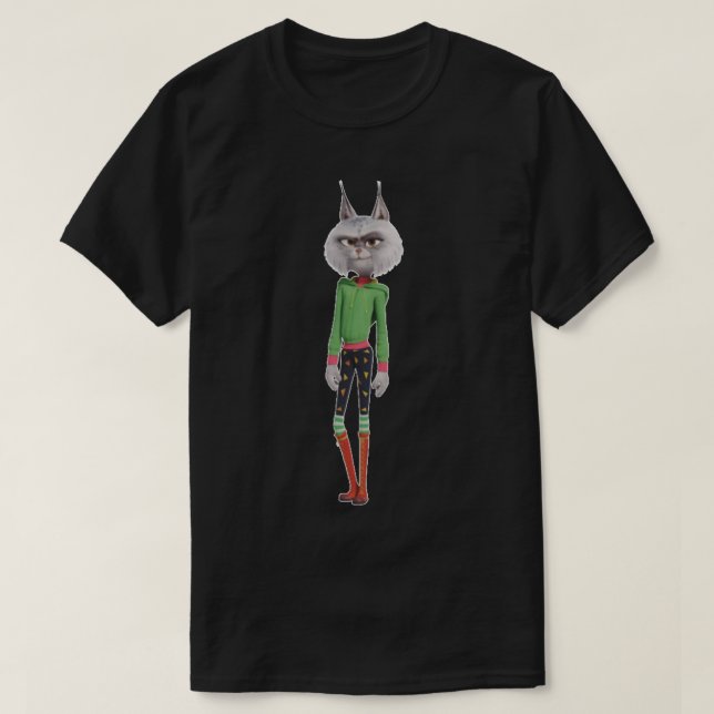 Nooshy from sing 2 movie Sticker T-Shirt (Design Front)