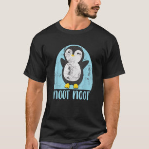 Noot Noot Funny Penguin Bird Sound Christmas Winte T-Shirt