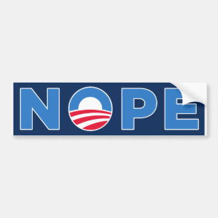 NOPE BUMPER STICKER