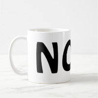 Nope coffee cup