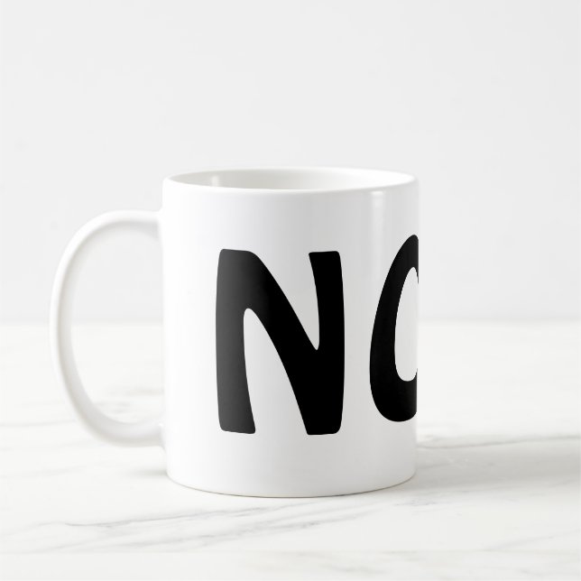 Nope coffee cup (Left)