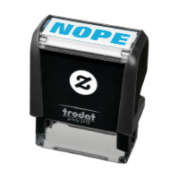 NOPE Funny Meme Simple Typography Cute Humourous