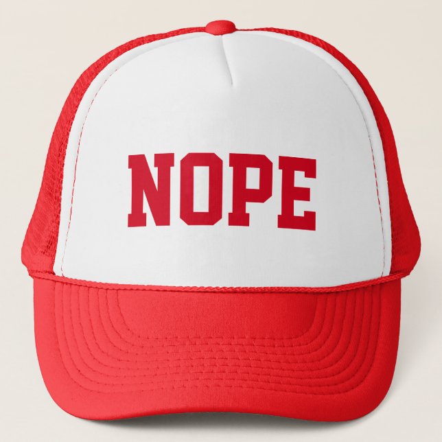 Nope Hat (Front)