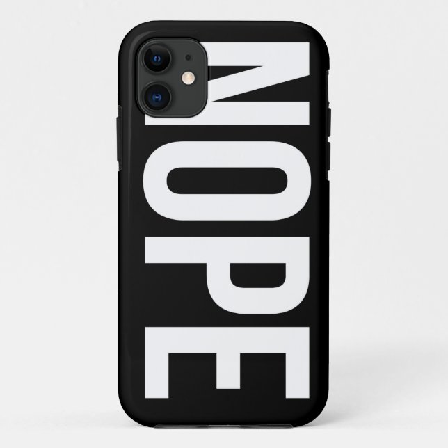 Nope iPhone 5 Case (Back)