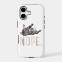 Nope Lazy French Bulldog Lover Gift