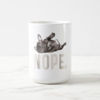 Nope Lazy French Bulldog Lover Gift