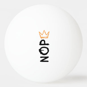 Nope No Kings America Democracy Anti-Trump I Ping Pong Ball