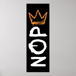 Nope No Kings America Democracy Anti-Trump I Poster