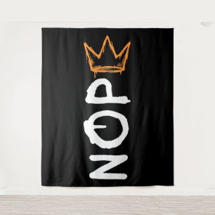 Nope No Kings America Democracy Anti-Trump I Tapestry