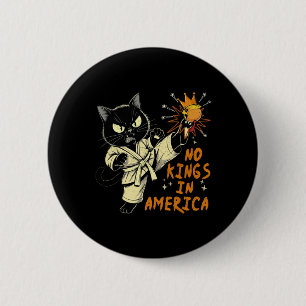 Nope No Kings In America Funny Trump We The People 2 Inch Round Button