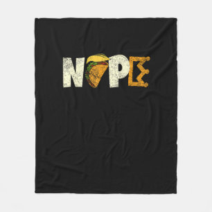 Nope No Kings In America We The People Political Fleece Blanket