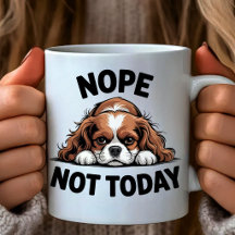 Nope Not Today Funny Pug Dog Meme