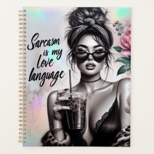Nope not today sassy woman funny women sister mom planner