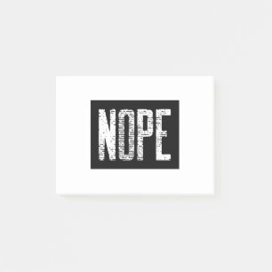NOPE POST-IT NOTES