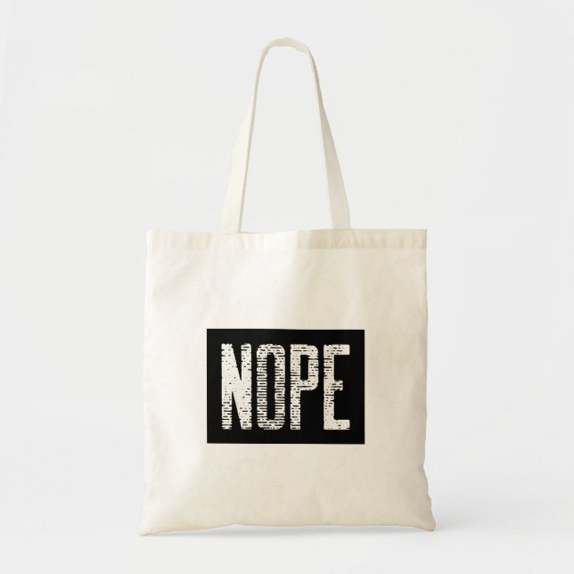NOPE TOTE BAG (Front)