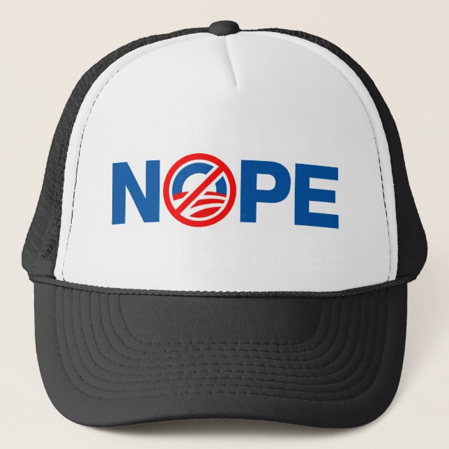 NOPE TRUCKER HAT (Front)