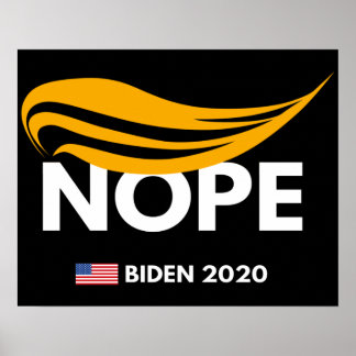 Nope Trump Poster