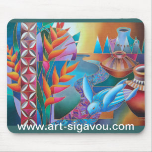 "NOQU VITI" MOUSE PAD