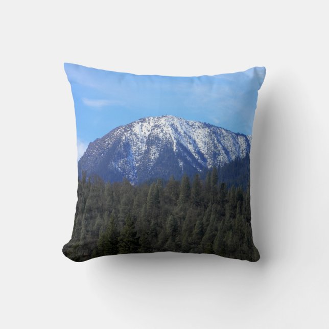 Nor-Cal Winter time... Throw Pillow (Front)