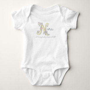Nora girls N name meaning custom tee