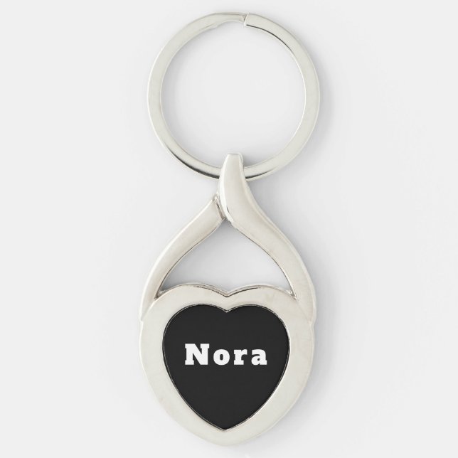Nora Herz Keychain (Front)