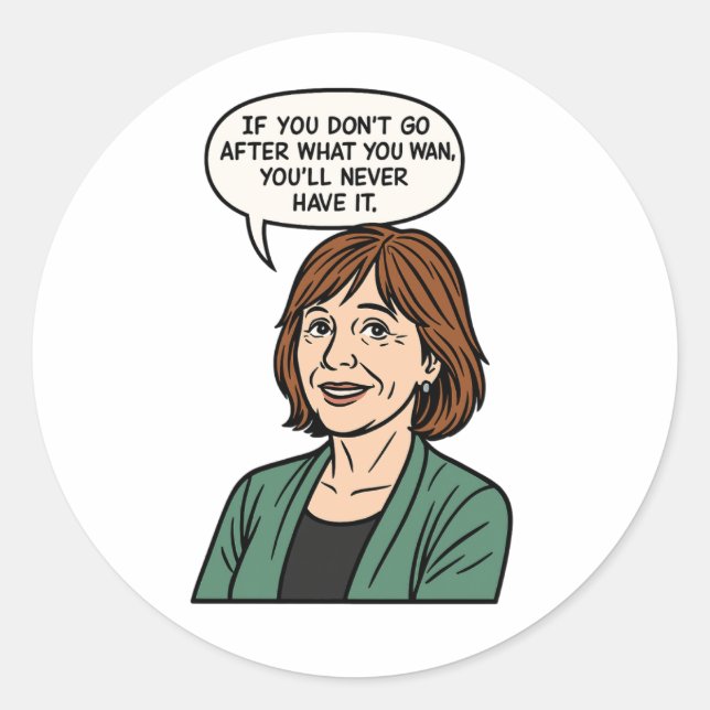 Nora Roberts Sticker (Front)