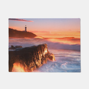 Norah Head Lighthouse Soldiers Beach, Australia Doormat