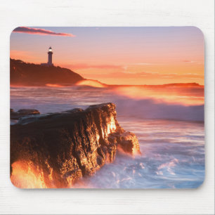 Norah Head Lighthouse Soldiers Beach, Australia Mouse Pad