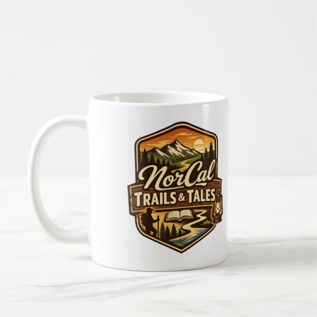 NorCal Trails and Tales Mug (Left)