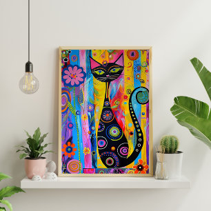 Nordic Abstract Geometric Poster (Matte) 12x18