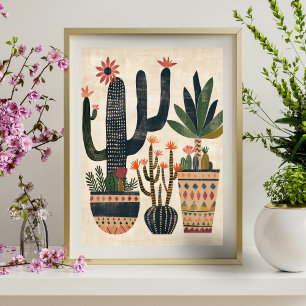 Nordic Abstract Geometric Poster (Matte) 15x19