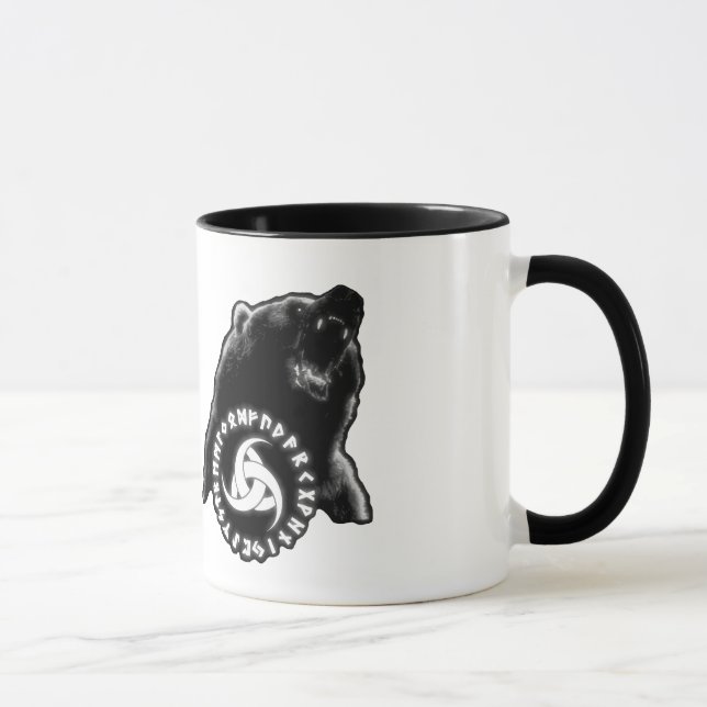 Nordic Bear Mug (Right)