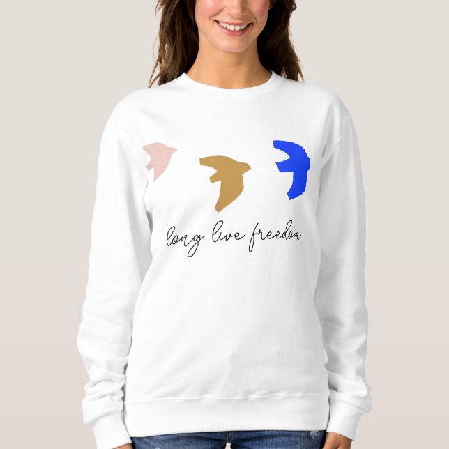 Nordic Birds Sweatshirt (Devant)