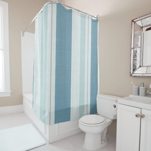 Nordic Blue Horizon Stripe (In Situ)