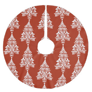 Nordic Christmas Decorations Brushed Polyester Tree Skirt