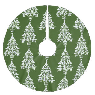 Nordic Christmas Decorations Brushed Polyester Tree Skirt