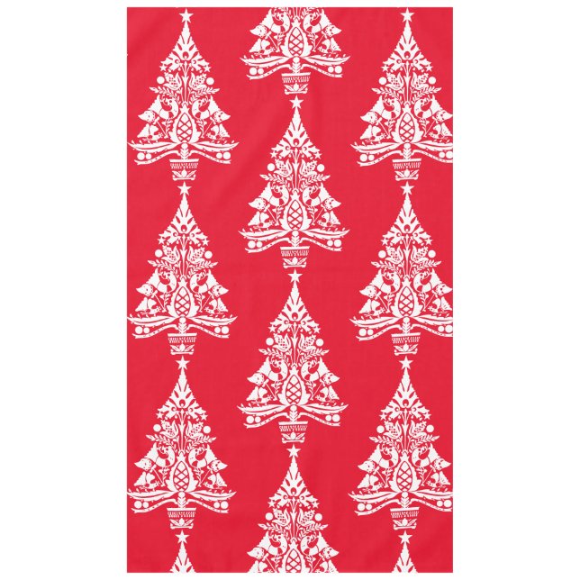 Nordic Christmas Decorations Tablecloth (Front)