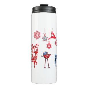 Nordic Christmas Scandivian Christmas Scandivian Thermal Tumbler