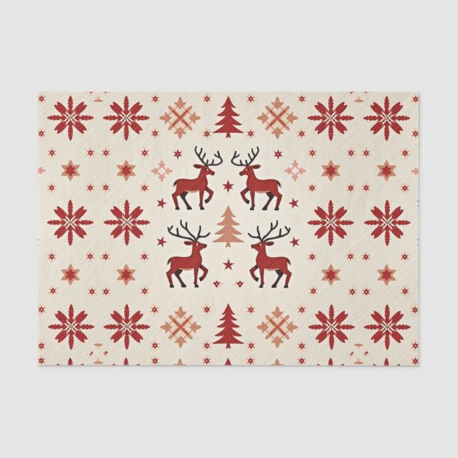 Nordic Christmas  Tissue Paper (Front)
