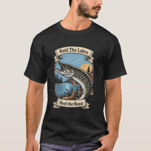 Nordic Fishermanu2019s Pride u2013 Viking Knotwork T-Shirt