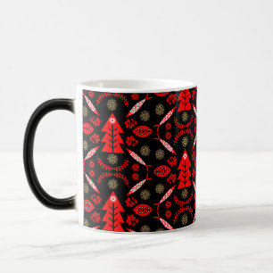 Nordic Folk Art Fish Magic Mug