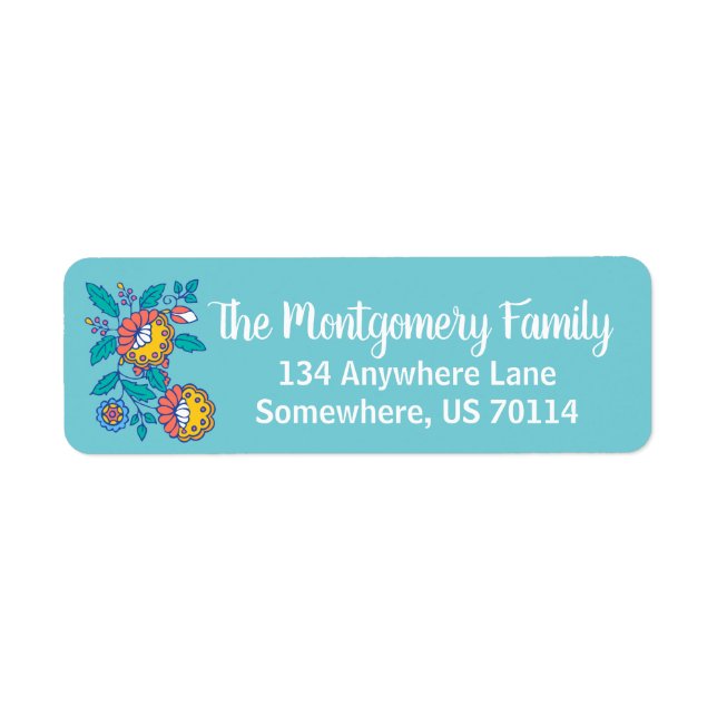 Nordic Folk Art Flowers (Front)