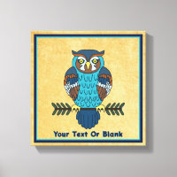 Nordic Folk Art Owl